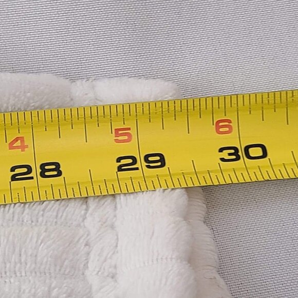 Life Rocks Womens Large White Ribbed Plush Lounge Pants - Picture 6 of 8